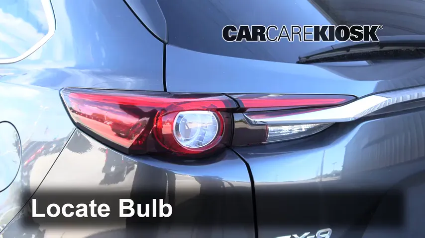 2018 Mazda CX-9 Signature 2.5L 4 Cyl. Turbo Lights Brake Light (replace bulb)